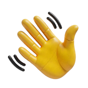 Waving hand